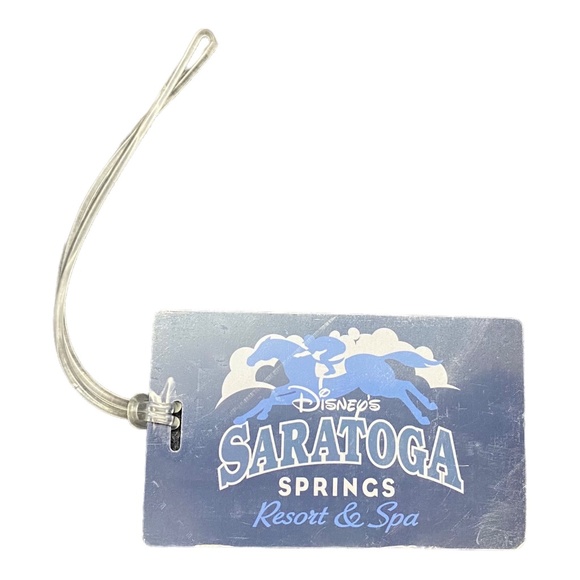 Disney's Saratoga Springs Resort & Spa Luggage Tag - Picture 1 of 1